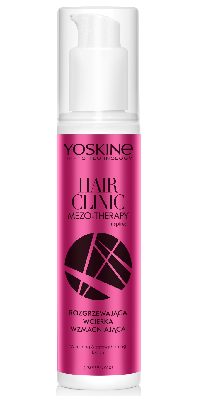 YOSKINE HAIR CLINIC MEZO-THERAPY ROZGRZEWAJĄCA WCIERKA WZMACNIAJĄCA